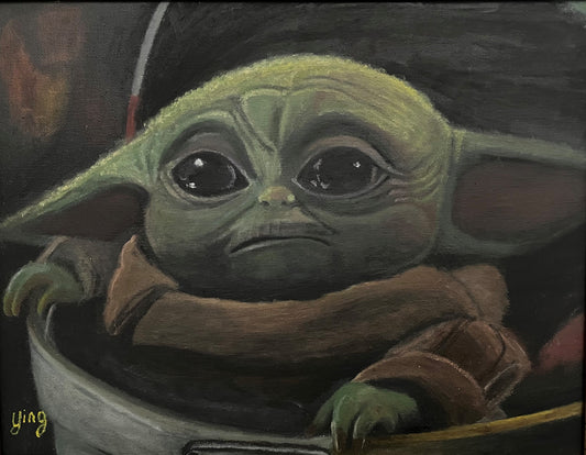 Baby Yoda Print